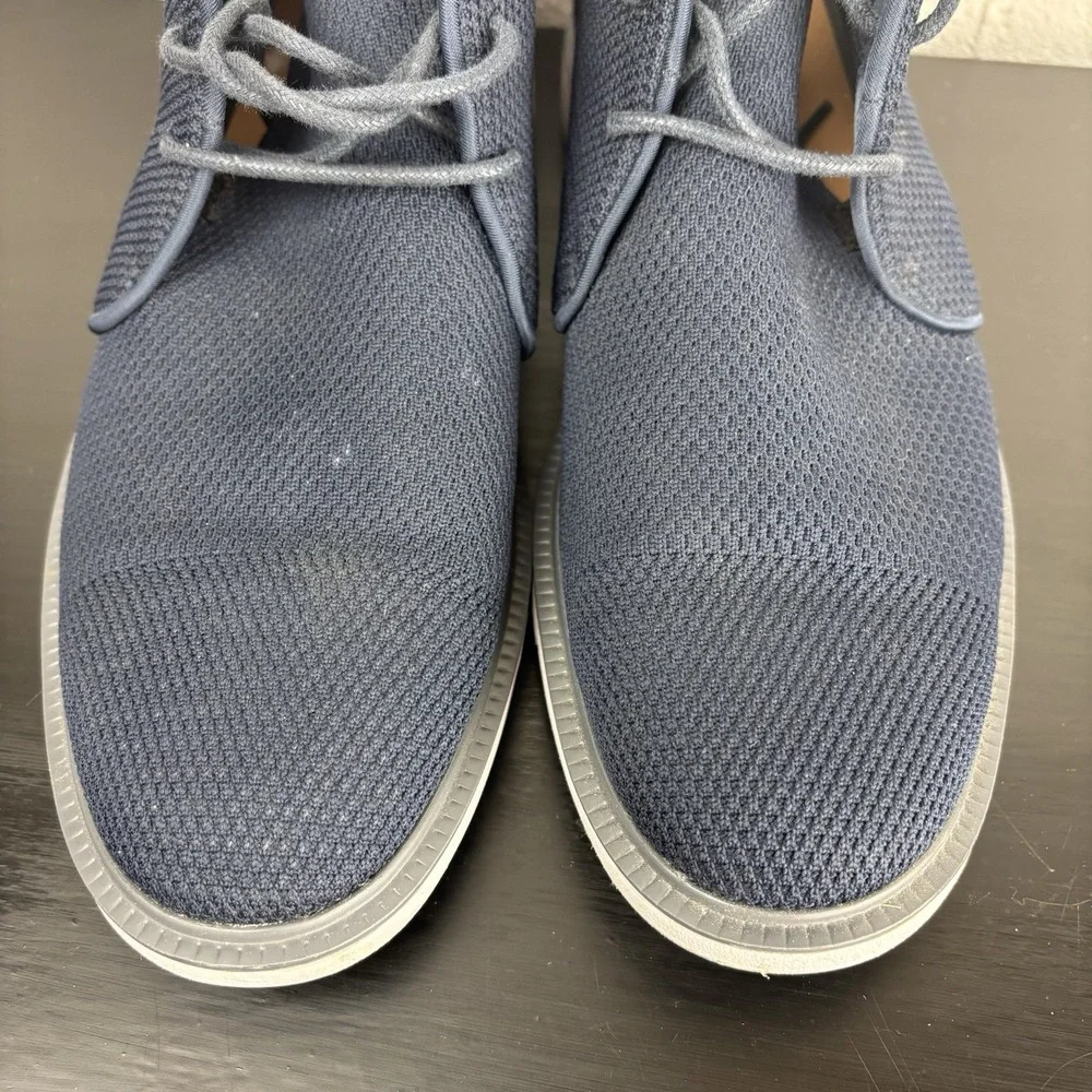 Swims Navy‎ Motion Knit Chukka Boot Hi Top Sneakers US 9 EU 42